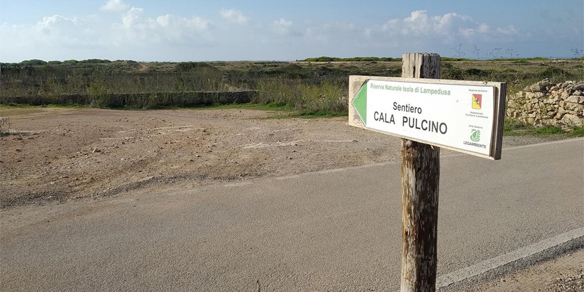 Trekking per Cala Pulcino a Lampedusa